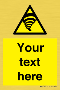 Custom Warning: Tornado zone